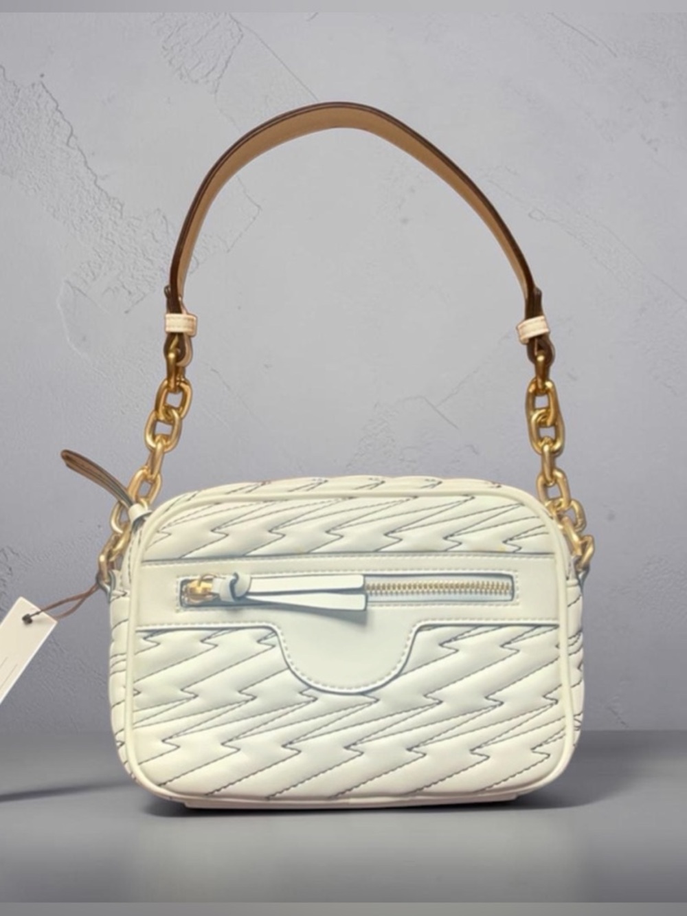 Sondra Roberts Lightning Stitch Crossbody Bag - Picture 2 of 12